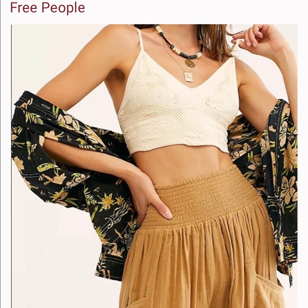 Free people bandeau top NWOT